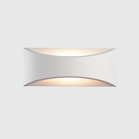 APLIQUE PAREDE BRANCO DE LUZ INDIRETA 7W  3CCT IP54