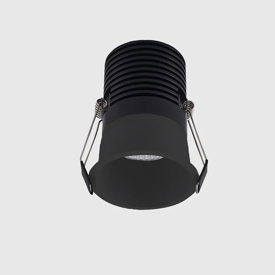 DOWNLIGHT LED COB PRETO 18W 3CCT 7