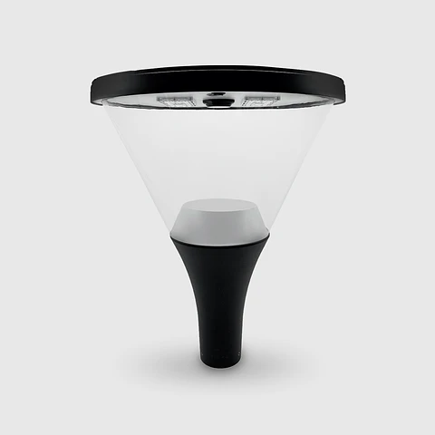 LUMINARIA DE JARDIM LED SOLAR 2800LM 4000K