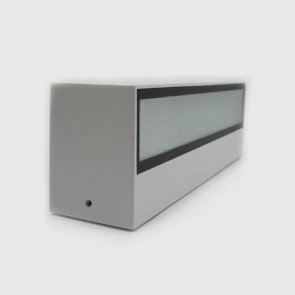 APLIQUE LED PAREDE RETANGULAR BRANCO 2X10W 3CCT 3