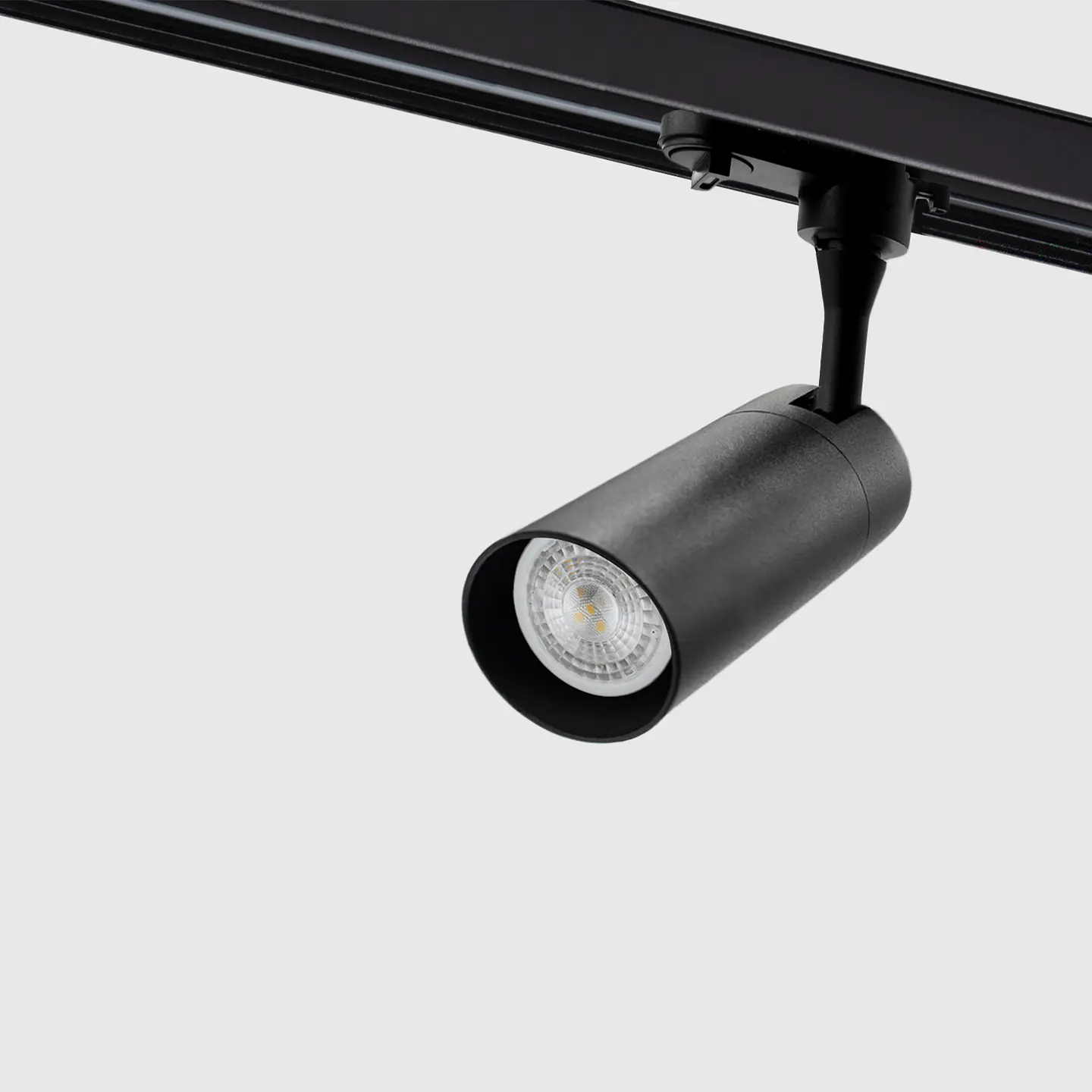 PROJETOR CALHA MONOFASICA PRETO 1XGU10 4