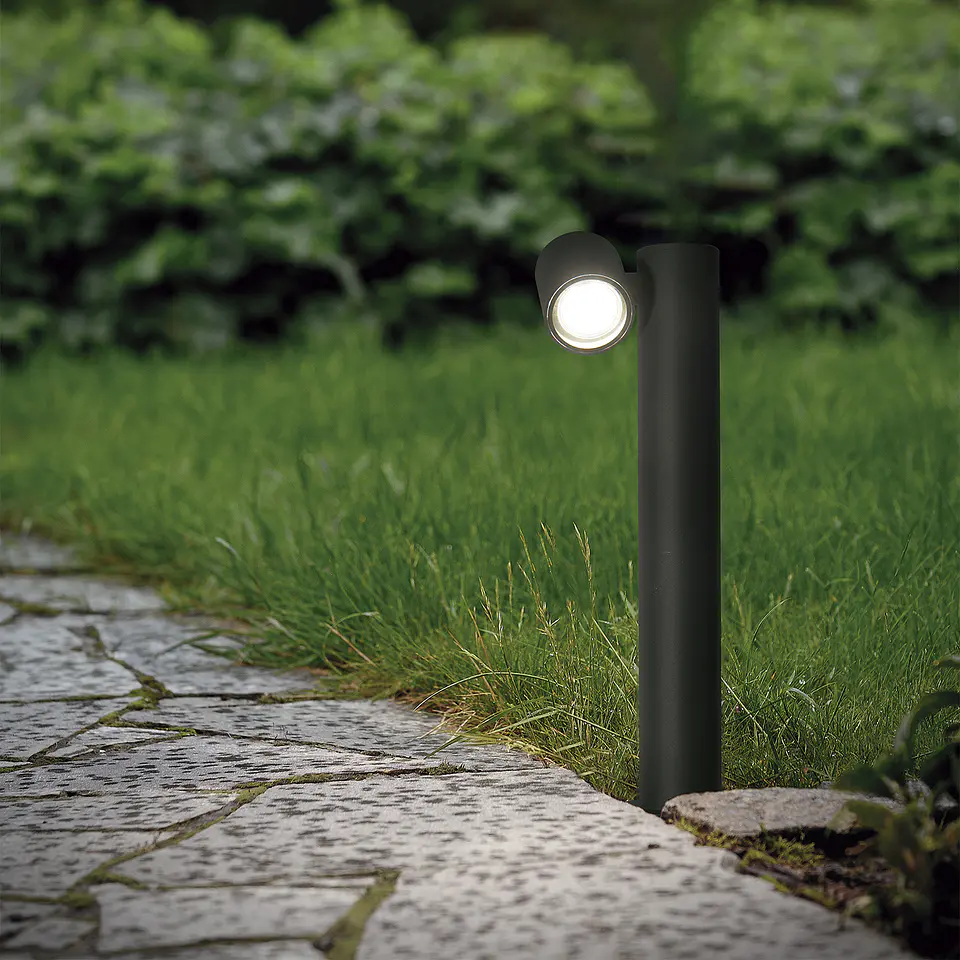 BALIZADOR DE JARDIM B-S GU10 440MM ANTRACITE 2