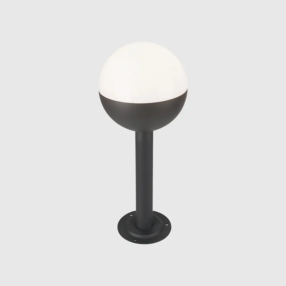 BALIZADOR DE JARDIM B-S E27 500MM ANTRACITE 1
