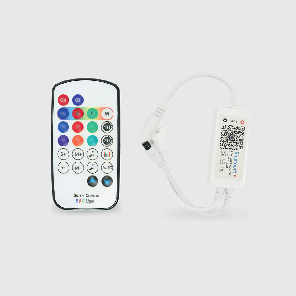CONTROLADOR FITA NEON 10W RGB IC BLUETOOH 1