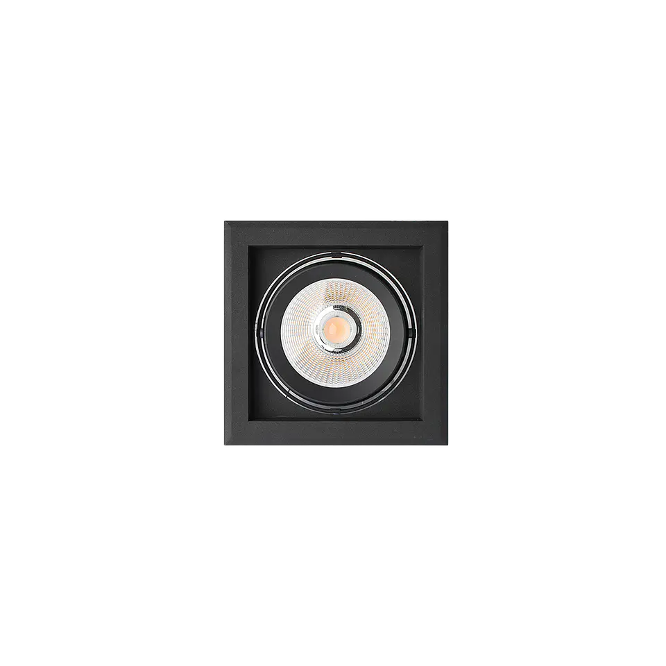 Quant 30W 175x175mm 36º - Preto 3000K/4000K/5700K 3CCT IP20 1