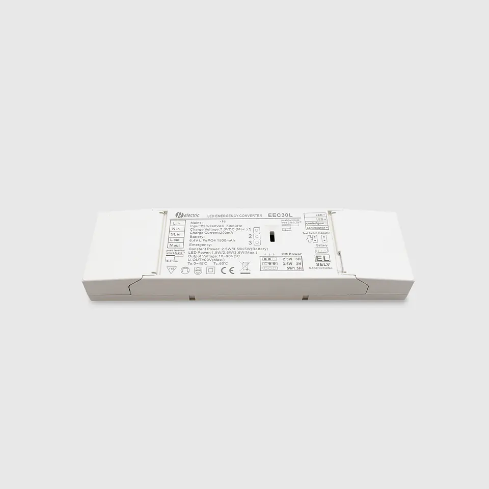KIT DE EMERGENCIA DC10-90V EEC30L-5W-1.5H 1