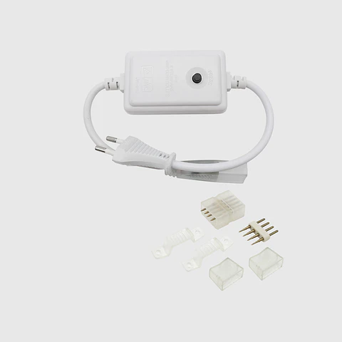 LIGADOR COM UNIÃO E TOPO RGB ATÉ 30M 8MM