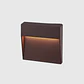APLIQUE LED PAREDE QUADRADO CORTEN 3W 3CCT - Thumbnail 2