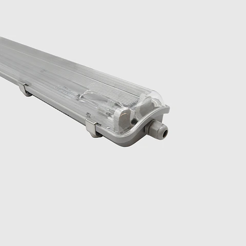 ARMADURA ESTANQUE SLIM 2X60CM LIGAÇÃO 1 LADO