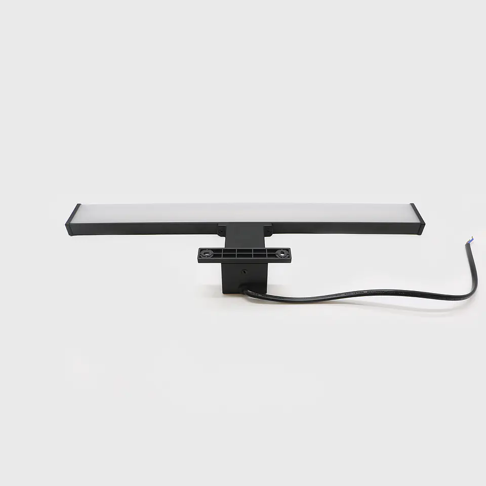 APLIQUE LED ESPELHO PRETO 8W 3CCT 2
