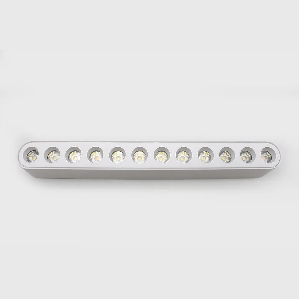 PROJETOR LINEAR BRANCO CALHA MAGNÉTICA UT25-GLR12 12W 3CCT 3