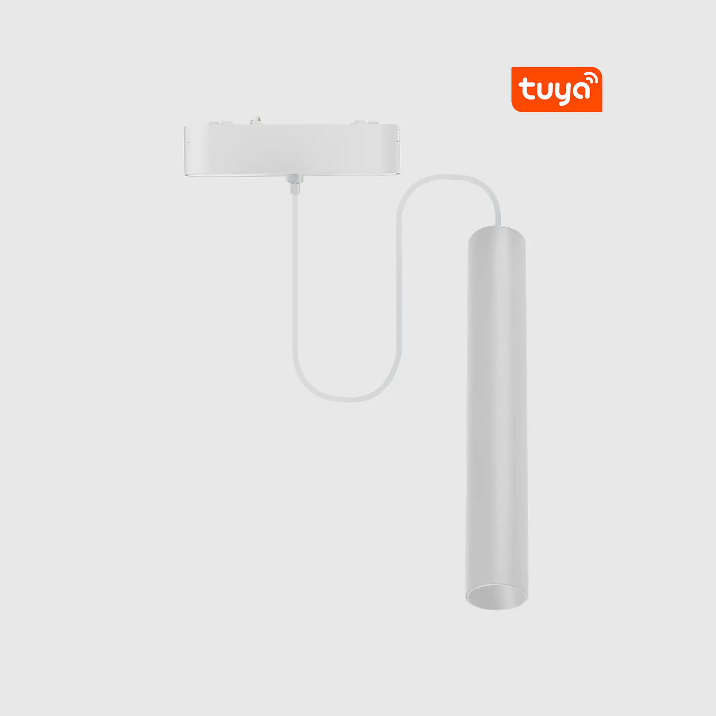PROJETOR SUSPENSO CALHA MAGNÉTICA BRANCO 7W 3CCT 1