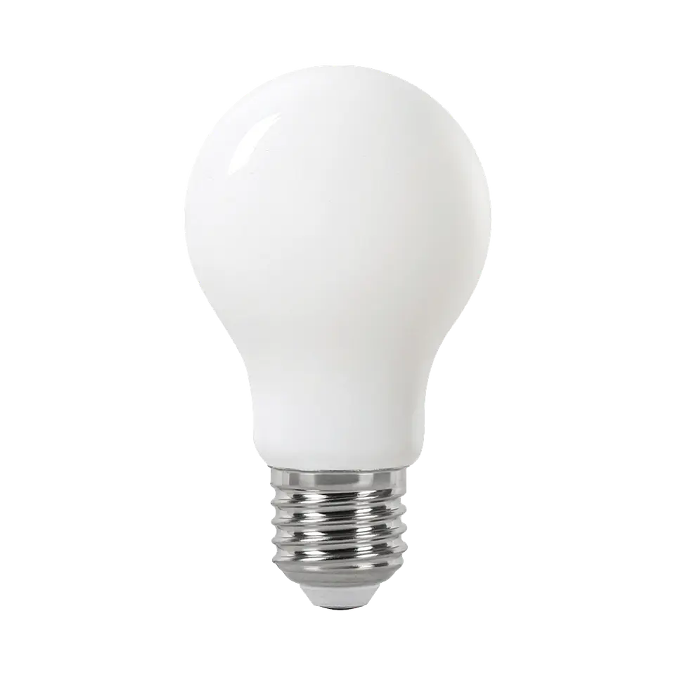8W Lâmpada A60 Filamentos LED E27 Fosca 2700K 1