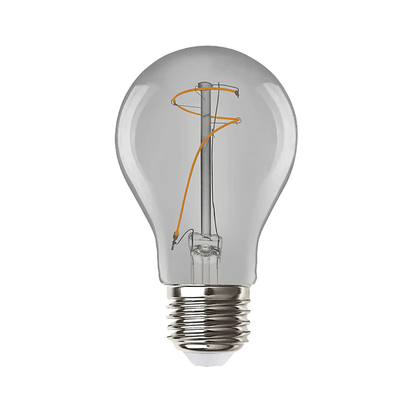 3.4W Lâmpada A60 Filamentos LED E27 SMOKY 1800K 1