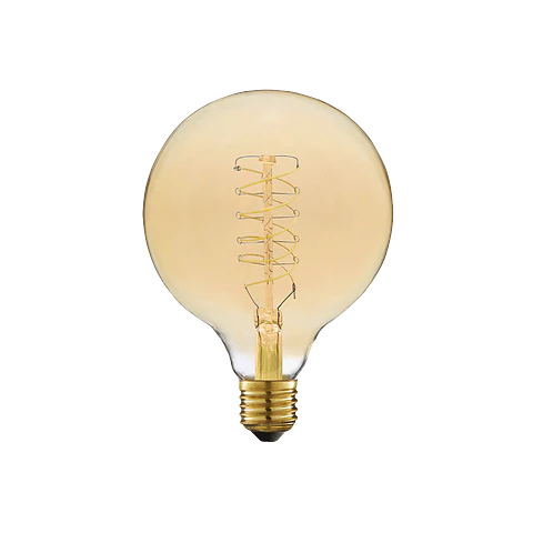 7W G125 DECO Amber Dimável 2200K
