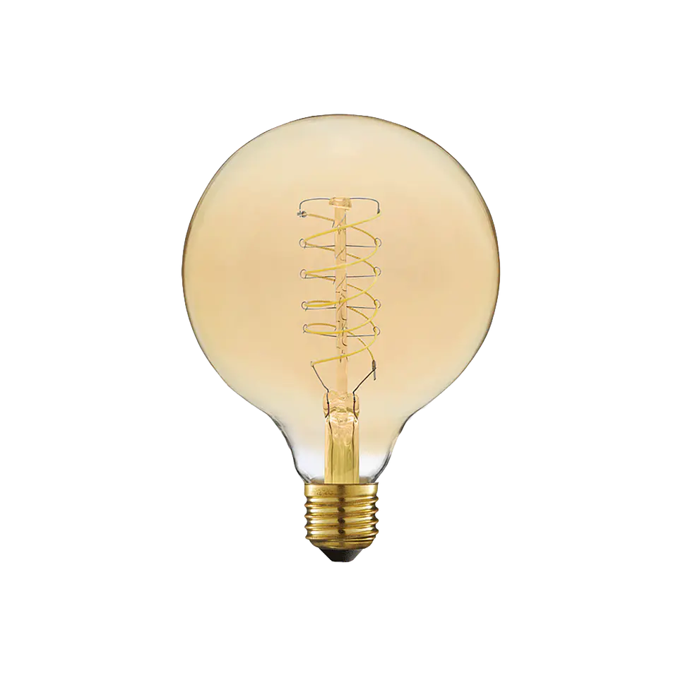 7W G125 DECO Amber Dimável 2200K 1