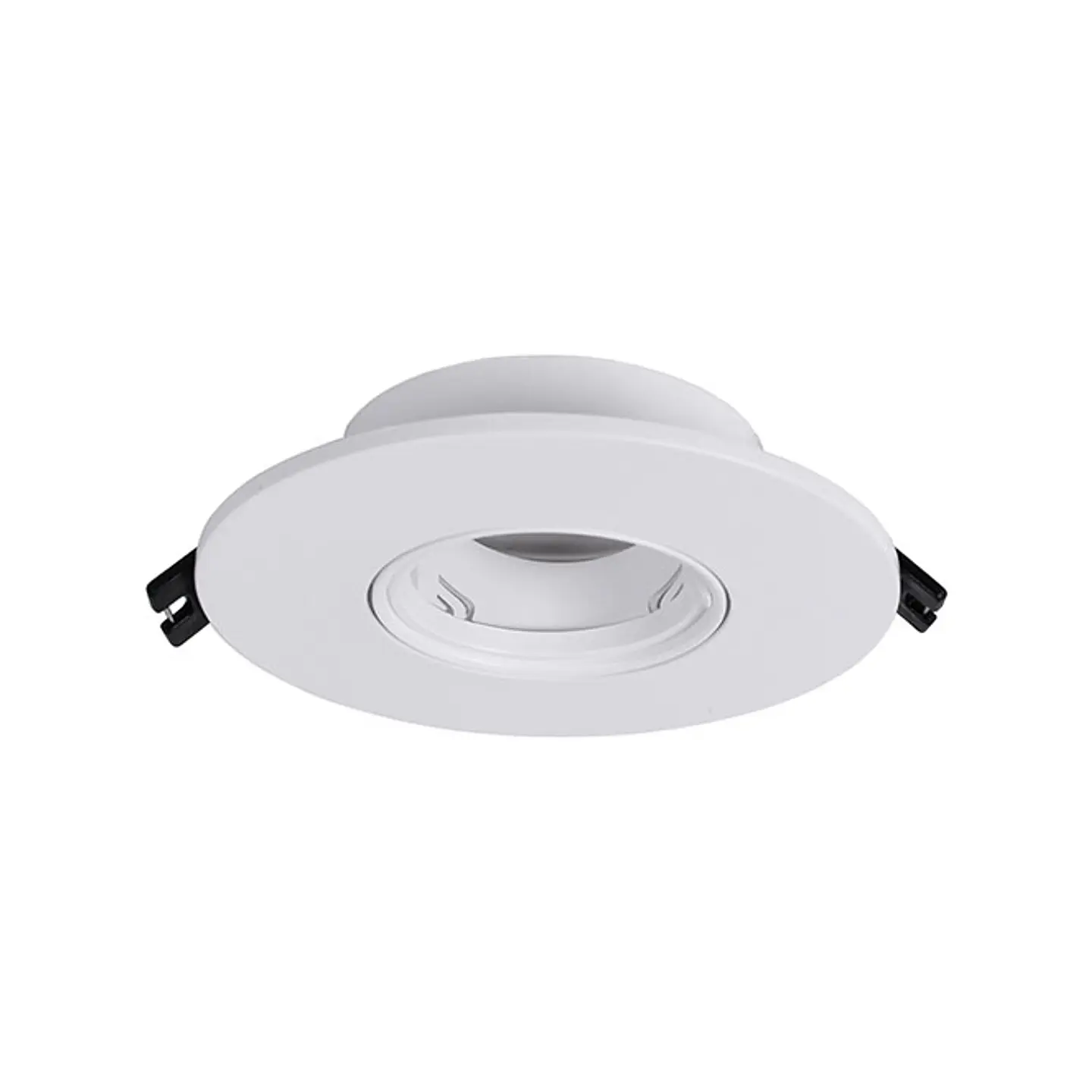 Aro de encastrar ONIRO redondo Alt.2,9xD.11cm policarbonato (PC) branco 1