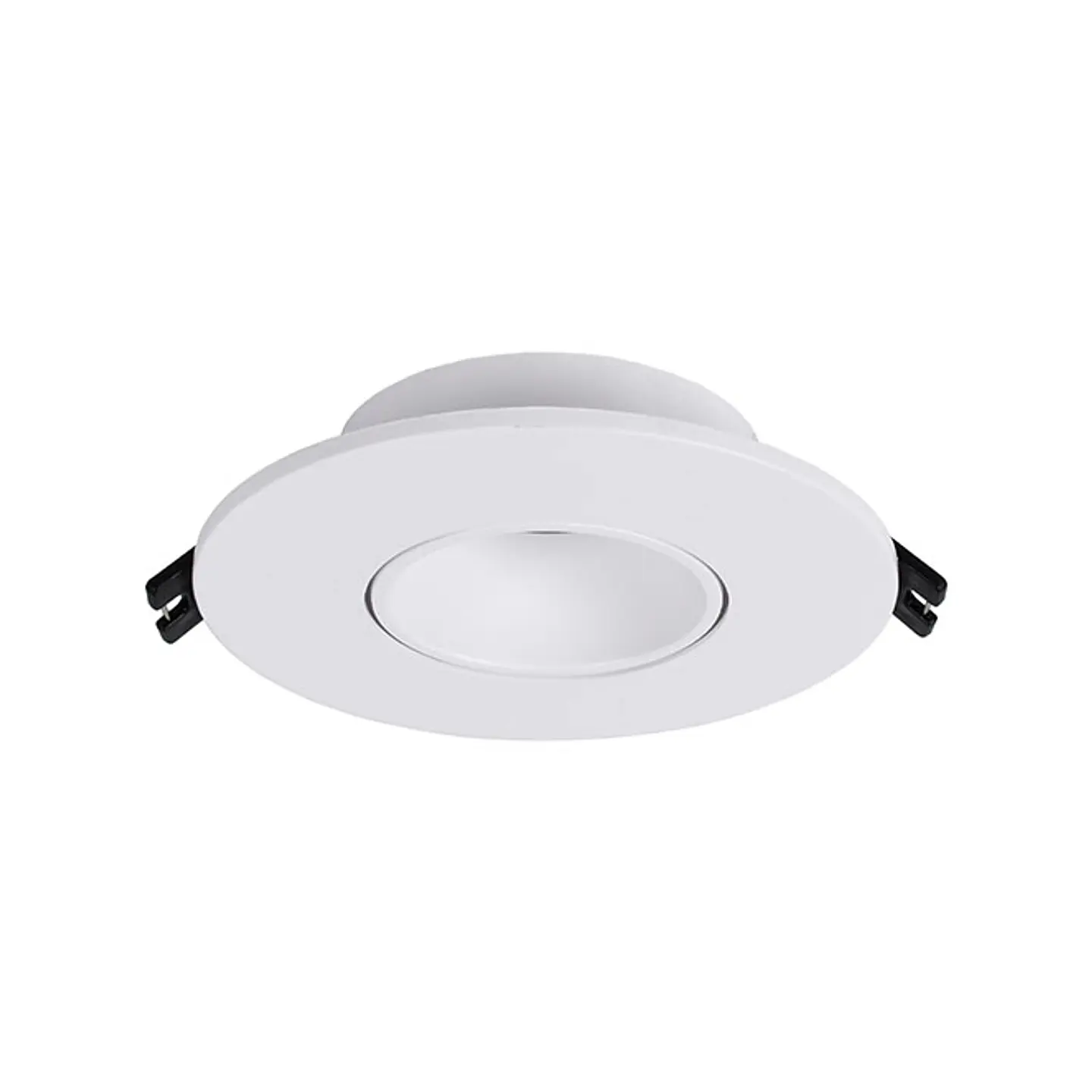 Aro de encastrar ONIRO redondo Alt.2,9xD.11cm policarbonato (PC) branco 1