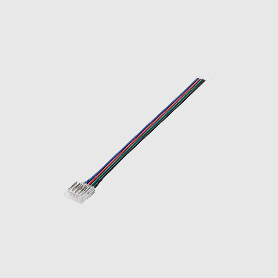 Conector 5 Pinos 12mm de PCB para cabo  RGBW IP20 2