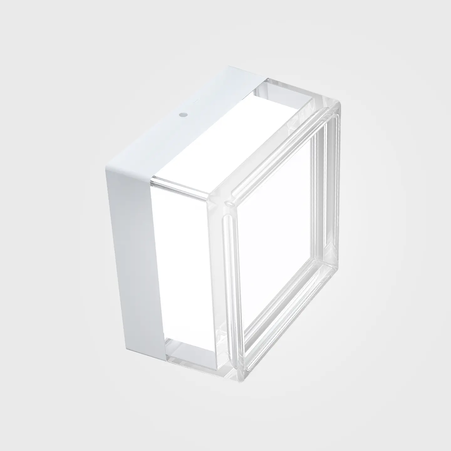 APLIQUE LED DE PAREDE QUADRADO 9W 3CCT 1