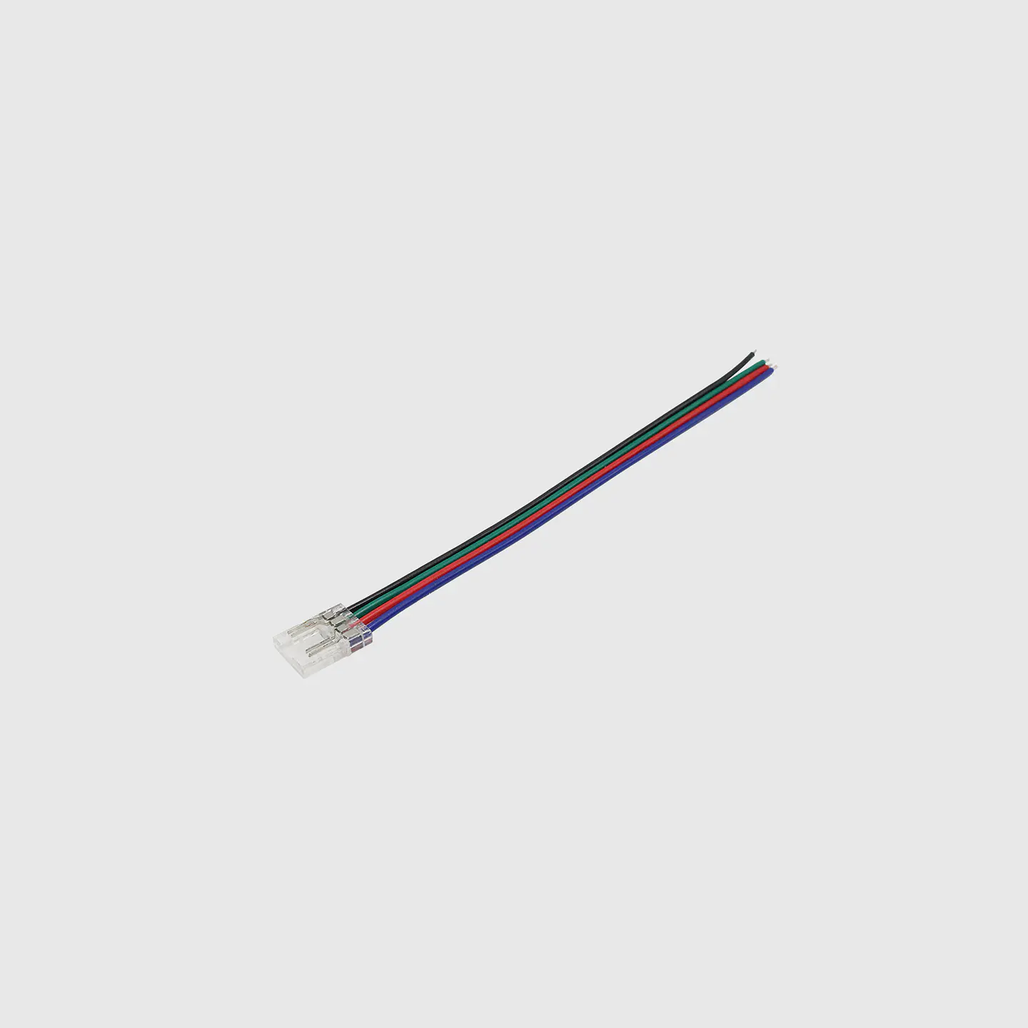 Conector 4 Pinos 10mm de PCB para cabo  RGB IP20 2