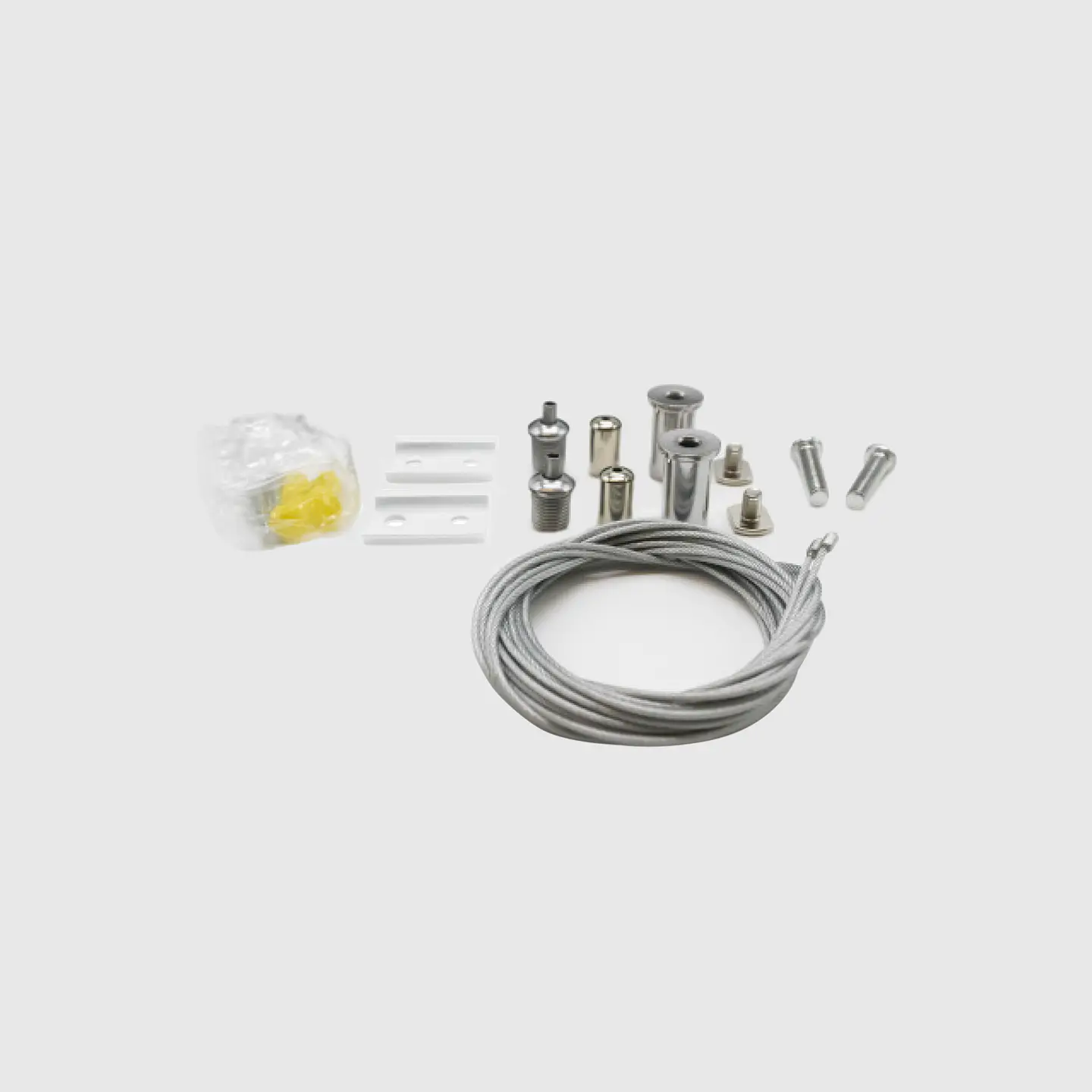 KIT DE SUSPENSÃO PARA CALHA MAGNÉTICA BRANCA 2