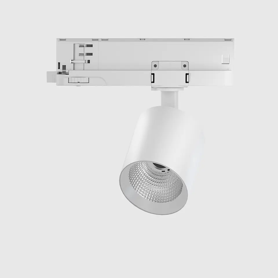 PROJETOR DE CALHA LED RILUX 3 CIRCUITOS BRANCO 20W 3CCT 2