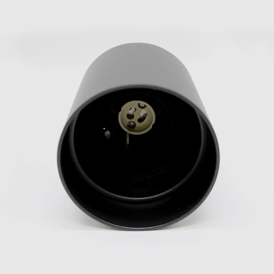 DOWNLIGHT REDONDO SALIENTE SDL04R 1*GU10 PRETO+BRANCO 5