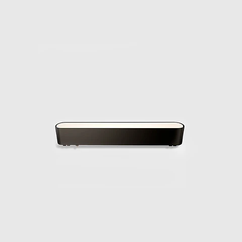 PROJETOR LINEAR PRETO CALHA MAGNÉTICA 12W 4000K DE 90° 40V