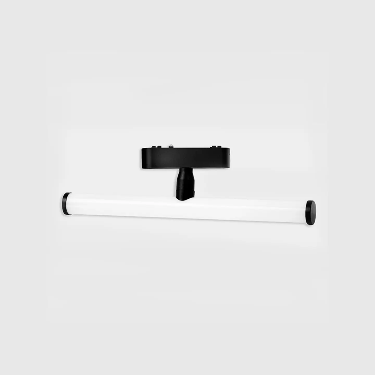 PROJETOR TUBOLAR PRETO PARA CALHA MAGNÉTICA 6W 2700K 1