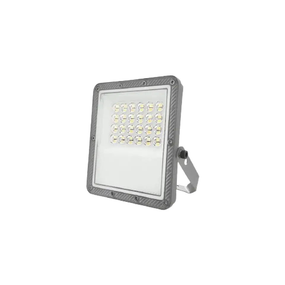 PROJETOR LED SLIM IP65 GREY 20W 3CCT 1