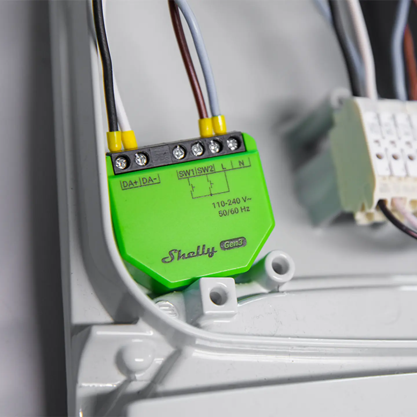 Shelly Dimmer Gen3 — Regulador de Intensidade luz com Medição de Consumo Wi-Fi + Bluetooth 4