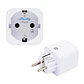 Shelly Plug M Gen3 Branco — Tomada Inteligente 13A 3000W com Medição Wi-Fi + Bluetooth - Thumbnail 2