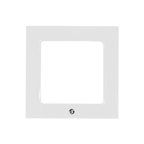 Shelly Wall Frame 1 Branco — Moldura/Espelho para interruptor Shelly Wall Switch