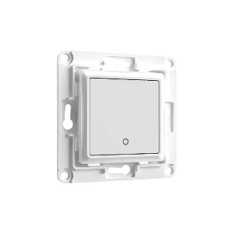 Shelly Wall Switch 1 Botão Branco — Corpo de Interruptor para Módulos Shelly Gen3 1