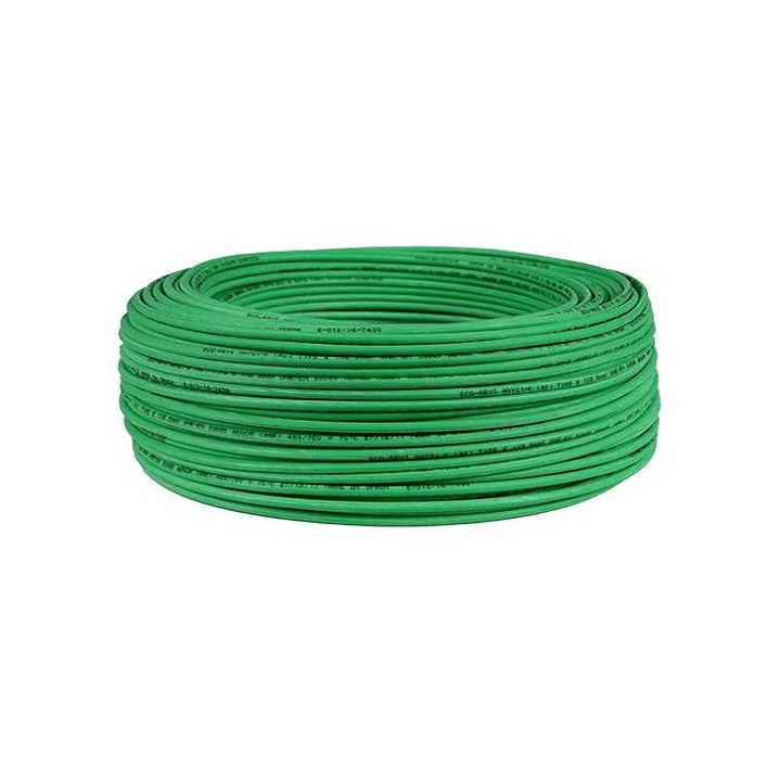 Cable eva 1.5 mm Libre Halógenos Verde 1