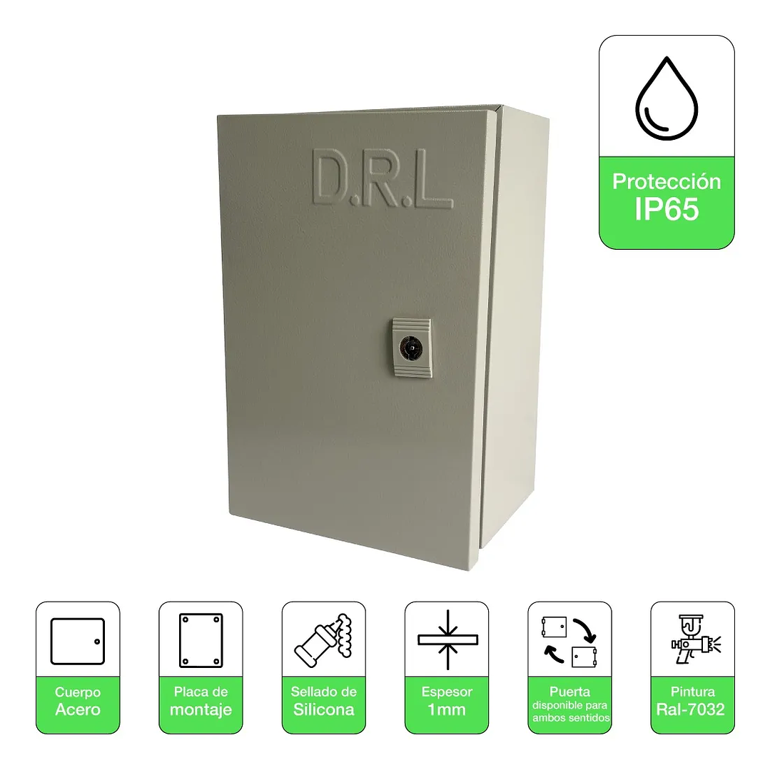 Gabinete Metálico 300X200x150 1