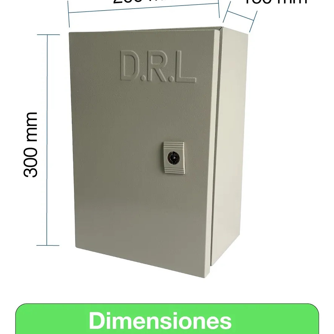 Gabinete Metálico 300X200x150 2