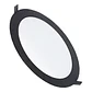 PANEL LED ECO NEGRO EMBUTIDO REDONDO 18W - Miniatura 2