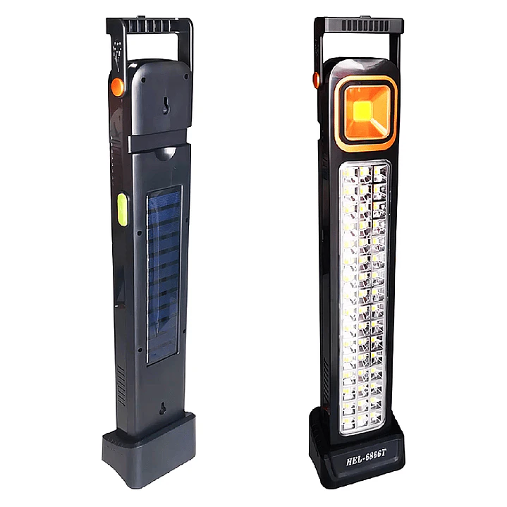 Lampara Emergencia De Luz Blanca 48 Leds Recargable Solar 1