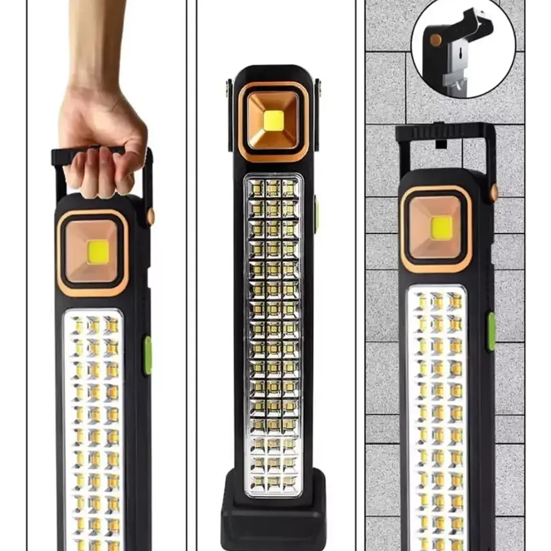 Lampara Emergencia De Luz Blanca 48 Leds Recargable Solar 5