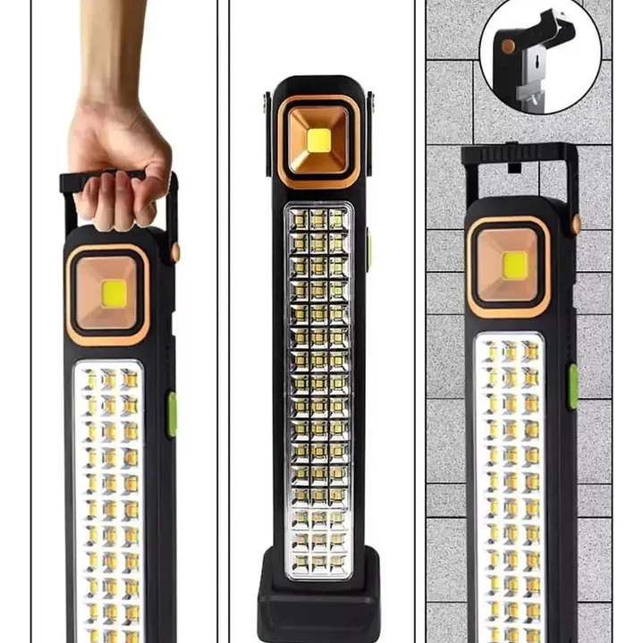 Lampara Emergencia De Luz Blanca 48 Leds Recargable Solar 5
