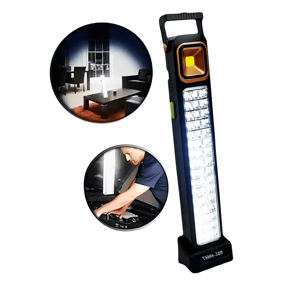 Lampara Emergencia De Luz Blanca 48 Leds Recargable Solar 7