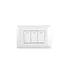 Interruptor Triple 9/12 10a 250v Blanco