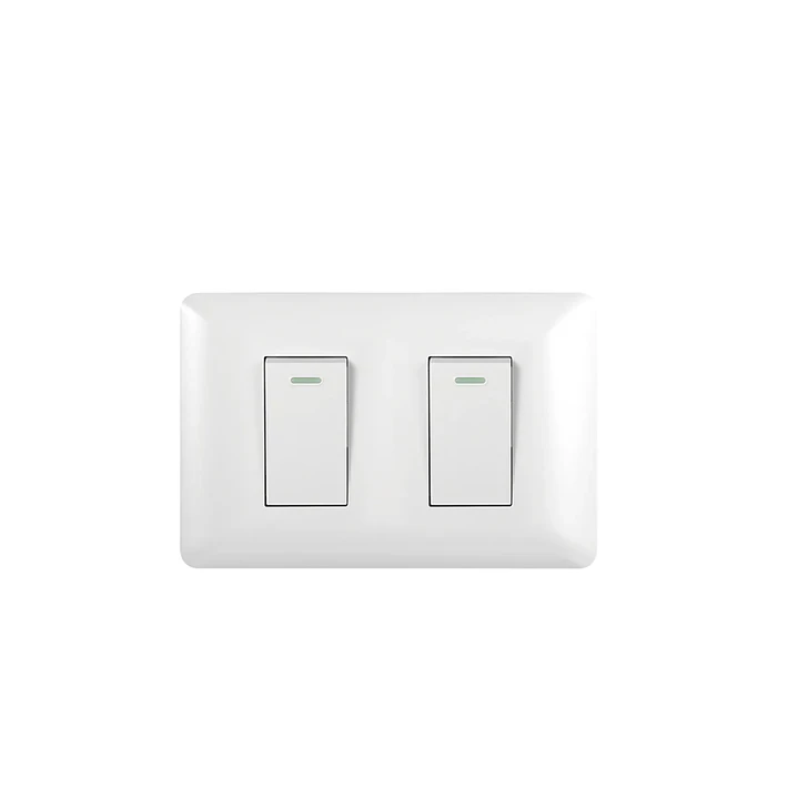 Interruptor Doble 9/12 10a 250v Blanco 1