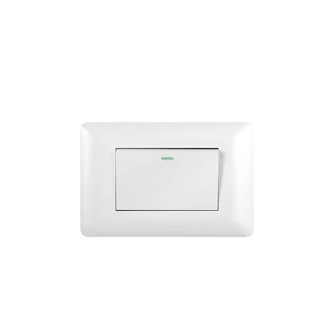 Interruptor Simple 9/24 10a 250v Blanco 1
