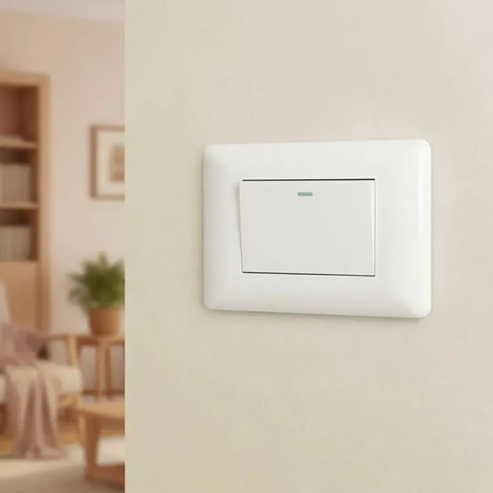 Interruptor Simple 9/24 10a 250v Blanco 2