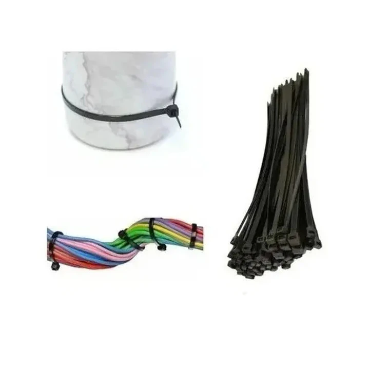 Amarra Plastica 4.8X300Mm 100 Unidades Negra 2