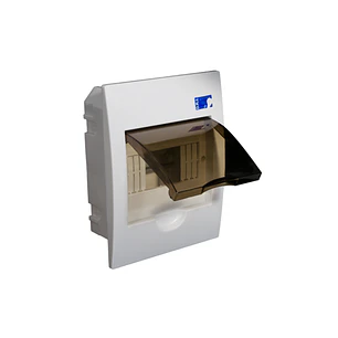 Tablero Embutido Tapa Clara 6 Modulos
