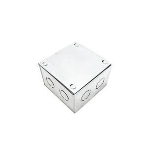 Caja Galvanizada (A 11) 100X100X65Mm Con Sello